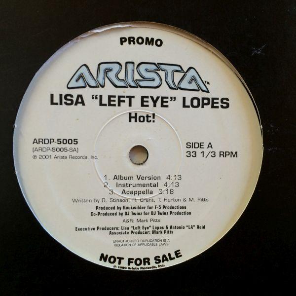 12inchレコード LISA ”LEFT EYE” LOPES / HOT!