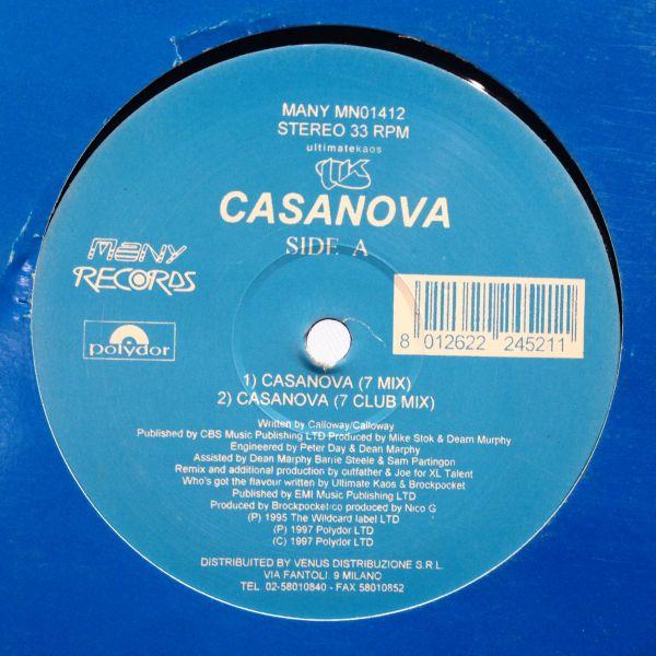 12inchレコード ULTIMATE KAOS / CASANOVA