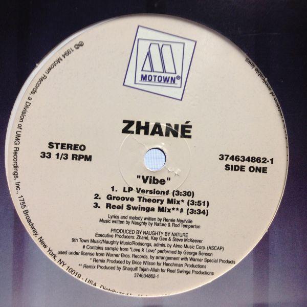12inchレコード ZHANE / VIBE  REMIXES