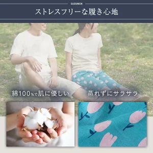 涼綿 特価 ステテコ メンズ 和柄 男性用 ユ...の詳細画像3