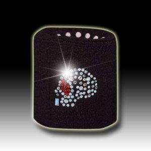 DANDY　LION　チタンリストバンド　横向くスカル