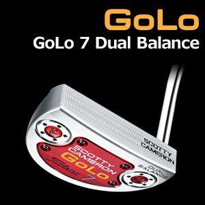 タイトリスト　スコッティキャメロン　GoLo  GoLo7　Dual Balance　（デュアルバランス）パター　(日本正規品/限定モデル)【マレットタイプ｜feap