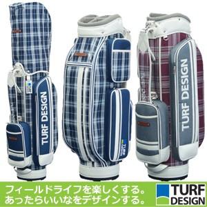 朝日ゴルフ用品　TURF DESIGN（ターフ・デザイン）　キャディバッグ　9.5型（3.6kg）　...