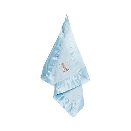 (Blue) - Little Giraffe Luxe Solid Blanky, Blue, 3...