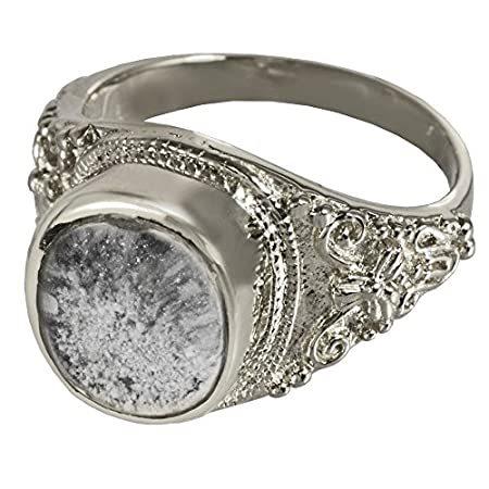 Memorial Gallery 2004Bwg-8 Silver Ring with Clear ...