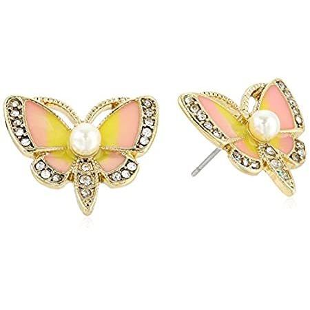 [ベッツィ・ジョンソン]Betsey Johnson Butterfly Stud Earrings...