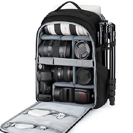 Camera Backpack,BAGSMART DSLR SLR Camera Bag Backp...