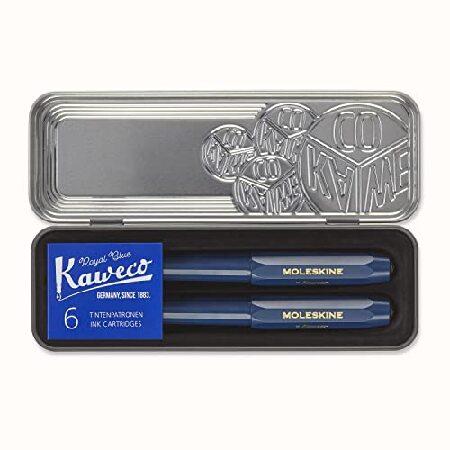 Moleskine Kaweco Ballpoint and Foutain Pen Set, Bl...