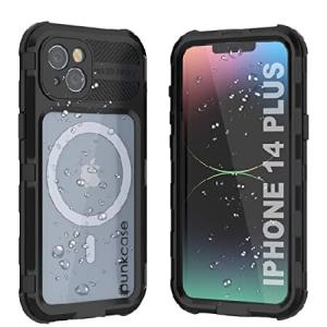 Punkcase iPhone 14 Plus用 防水アルミニウムケース [Metal Extreme 2.0シリーズ] IP68 頑丈なバンパーカバー スクリーンプロテクターにブレット付き | 並行輸入｜feathercloud