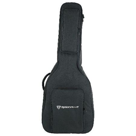 Rockville AGB45 AGB45-BK Acoustic Guitar Gig Bag w...