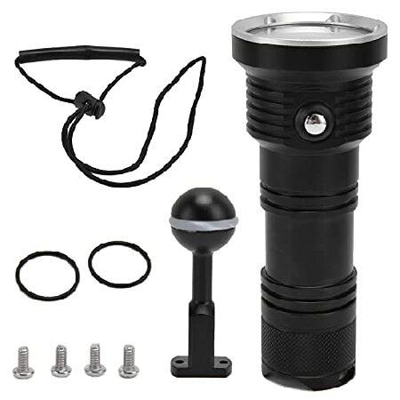 Diving Flashlight with Battery Powered,12 LED Scub...