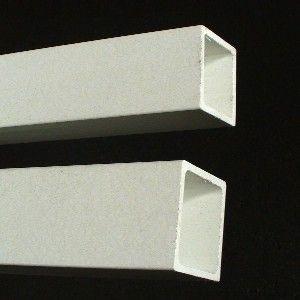 引抜FRP長角パイプ52×32,外寸52×32×t3.5×2m : フェザー 引抜FRP長角パイプ52×32,外寸52×32×t3.5×2m : フェザー