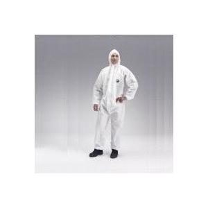 防護服 プロシールド10 続服(白)，サイズ M・何枚でも送料990円(北海道1,980円・沖縄3,...
