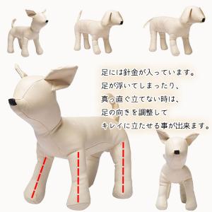犬 マネキン ドール トルソー 白黒 モノトー...の詳細画像2