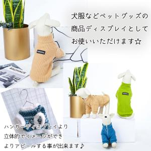 犬 マネキン ドール トルソー 白黒 モノトー...の詳細画像3