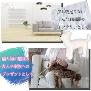 犬 マネキン ドール トルソー 白黒 モノトー...の詳細画像4