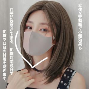 夏用 冷感マスク 洗えるマスク 息がしやすい ...の詳細画像3