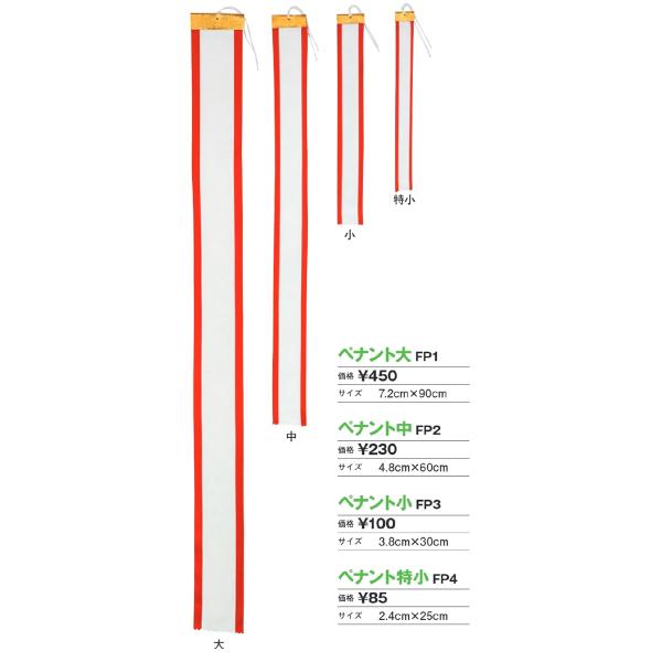 ペナント 各種
