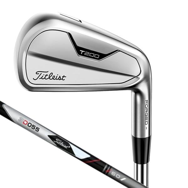 Titleist（タイトリスト） T-200 アイアン 5本組 6-9.PW 3D055 カーボン ...