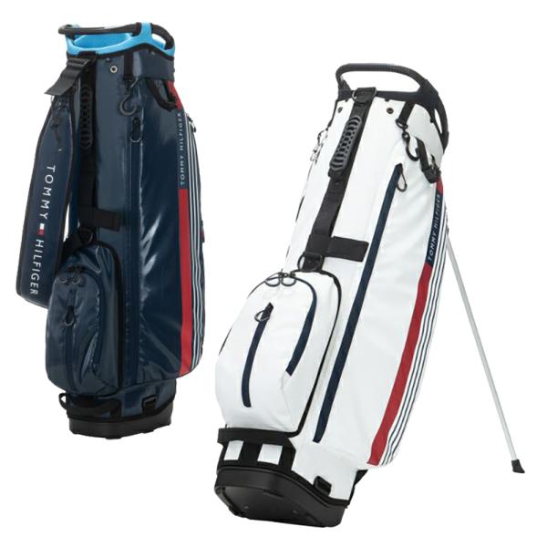トミー ヒルフィガー ゴルフ スタンドキャディーバッグ トレイン THMG2SC8 9型 約2.8k...