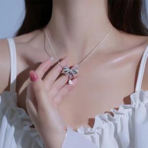 MARIMAGI リボンネックレス ダイヤ級 ...の詳細画像3