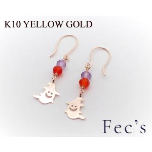 18k 花デザイン フープピアス 3色 18k 花デザイン フープピアス 3色