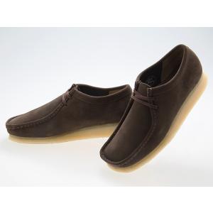 クラークス CLARKS ORIGINALS WALLABEE ワラビー DARK BROWN