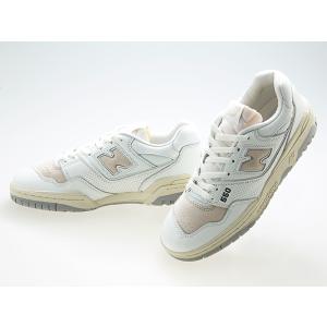 ニューバランス NEW BALANCE BB550PWG メンズ・レディースサイズ WHITE/BEIGE/GRAY ホワイト/ベージュ/グレー ワイズD｜fedes