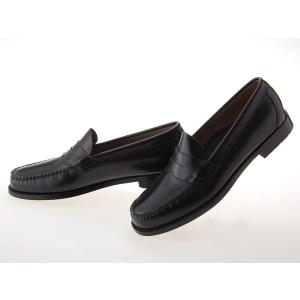 ジーエイチバス G.H.BASS WEEJUNS LOGAN PENNY LOAFER ウィージャンズ ローガン ペニーローファー BLACK ブラック 黒 ワイズE ba11035-000 #logan-lt-blk