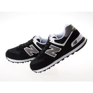 ニューバランス NEW BALANCE M574SKW BLACK/GRAY ブラック/グレー ワイズD