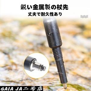 トレッキングポール多機能アルミ製登山ストック登...の詳細画像5