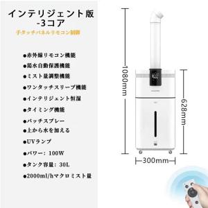 セール 加湿器 空気清浄機 大型 業務用 大容...の詳細画像3