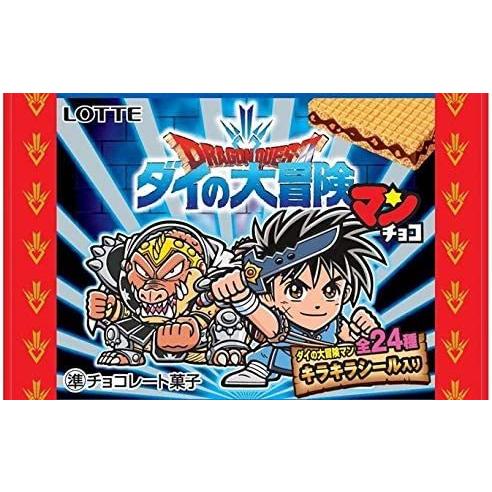 ロッテ ドラゴンクエスト ダイの大冒険マンチョコ （30個入） BOX
