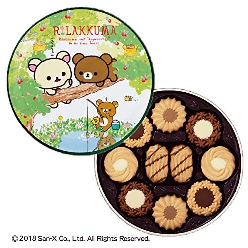 ブルボン リラックマ トルテクッキー缶