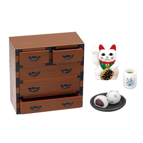 リーメント ぷちサンプルシリーズ よきかな和の暮らし 単品「#1：片付中に一息」