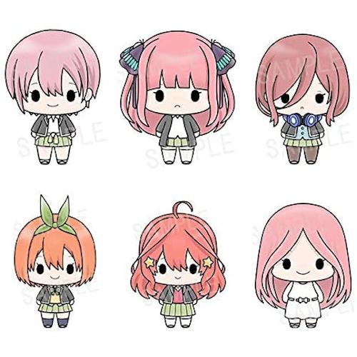 ちょこりんマスコット 五等分の花嫁∬ （6個入） BOX
