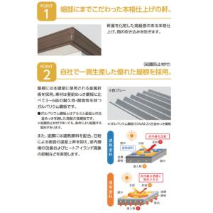 プレハブハウス(関東限定販売)ヨドハウスFタイ...の詳細画像4