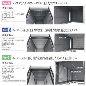 イナバ車庫 ガレージ ARCIA アルシアDR...の詳細画像2