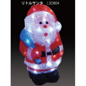 トナカイ＆プレゼントサンタ L2DM298/2Dモチーフ イルミネーション/LED