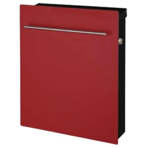 郵便ポスト・ノイエファイン（レッド/壁掛け）[P-1063]【郵便ポスト】