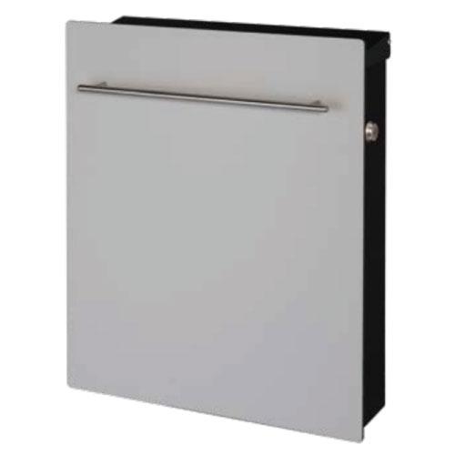 郵便ポスト・ノイエファイン（グレー/壁掛け）[P-1065]【郵便ポスト】