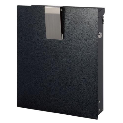 郵便ポスト・ノイエファイン ハンマートーン（メタリックブラック/壁掛け）[P-1071]【郵便ポスト...