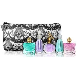 アナスイ ミニ香水セット (ミニボトルセット) ポーチ付き 4ml×5本 ANNA SUI 香水 レディース フレグランス