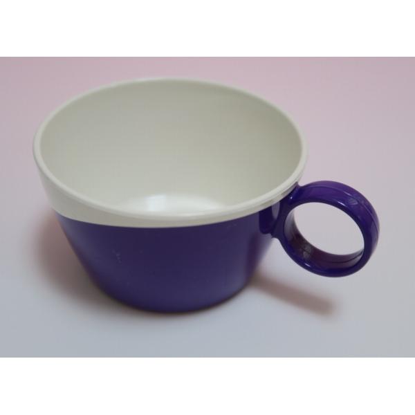 タイ航空　機内食ティーカップ （紫）