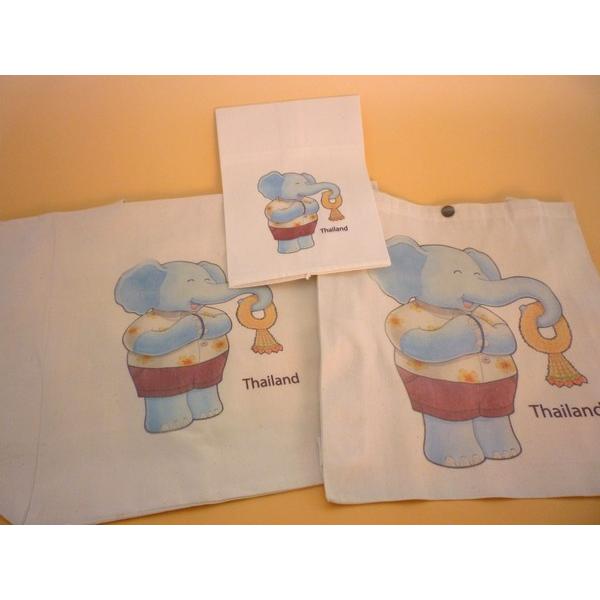 象のトートバッグ