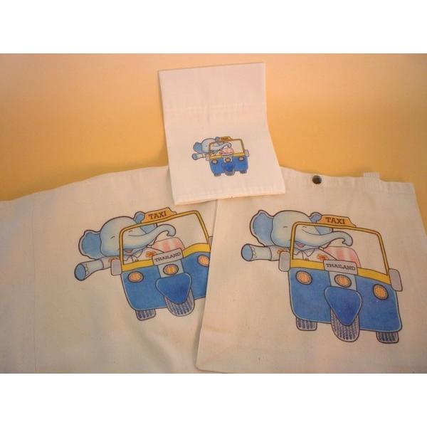 象のトイレットペーパー収納袋