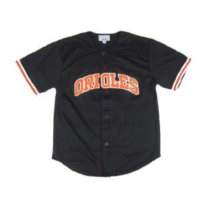 【中古】STARTER MLB "Baltimore Orioles"/スターター ボルチモア・オリオールズ 半袖 ベースボールシャツ 【サイズ：M】｜feeling-mellow