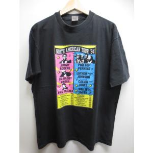 Premier wear/ "NORTH AMERICAN TOUR '94"プリント Tシャツ 黒  サイズ：X-LARGE｜feeling-mellow