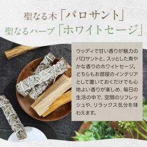 パロサント 香木 3本 ホワイトセージ バンド...の詳細画像3