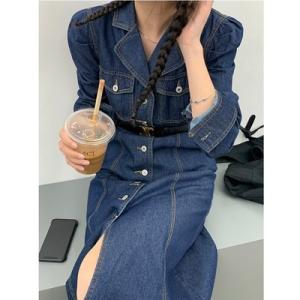 デニムワンピ タイトの商品一覧 通販 Yahoo ショッピング